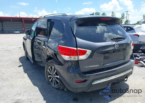 2013 Nissan Pathfinder Sv z USA, uszkodzony, nr VIN 5N1AR2MN3DC673716